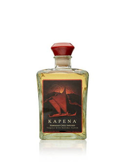 Picture of KAPENA HAWAIIN CHILI INFUSED TEQUILA 750 80PF NOM-1468 100% REPOSADO