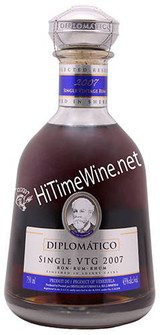 picture of DIPLOMATICO 2007 SINGLE VINTAGE RUM 750 FINISHED IN SHERRY CASKS