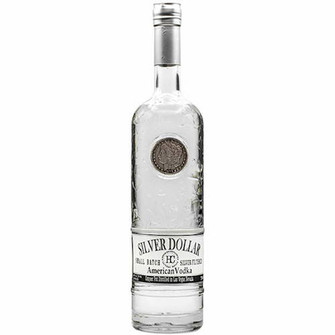 Picture of H & C SILVER DOLLAR SMALL BATCH AMERICAN VODKA 750 FROM THE MAKERS OF SMOKE WAGON SILVER FILTERED