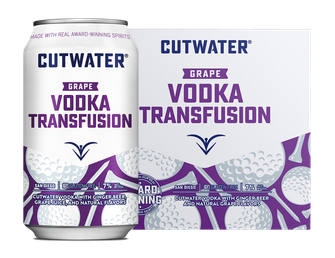 Picture of CUTWATER TRANSFUSION GRAPE COCKTAIL 12OZ 4PK CAN