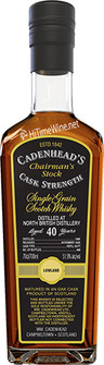 Picture of WM CADENHEAD NORTH BRITISH 40YR 51.9% 700ML CHAIRMANS STOCK, CASK STRENGHT - SINGLE MALT SCOTCH WHISKY
