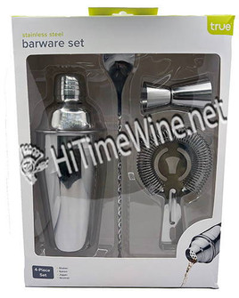 PICTURE OF TRUE FORTIFY STAINLESS STEEL BARWARE SET