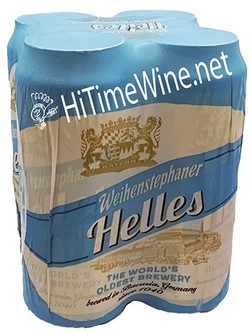 PICTURE OF WEIHENSTEPHANER HELLES 5.1%  4 PACK  16 OUNCE CANS