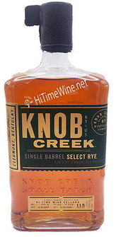 Picture of KNOB CREEK SELECT RYE HI-TIME BARREL 10 YEAR 57.5% SINGLE BARREL 750ml