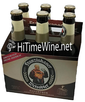 picture of FRANZISKANER WEISSBIER HEFEWEIZEN 6 PACK 12 OUNCE BOTTLES