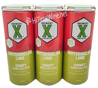 Picture of BREWERY X WATERMELON LIME SELTZER 12OZ 6 PACK CANS