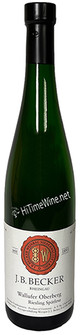 Picture of JB BECKER RIESLING SPATLESE TROCKEN / DRY WALLUFER WALKENBERG, ALTE REBEN 750ml