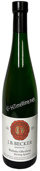Picture of JB BECKER RIESLING SPATLESE TROCKEN / DRY WALLUFER WALKENBERG, ALTE REBEN 750ml