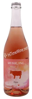 PICTURE OF MEINKLANG 2024 PROSA NATURAL FRIZZANTE ROSE 750ML SLIGHTLY FIZZY BIODYNAMIC ORGANIC NATURAL WINE