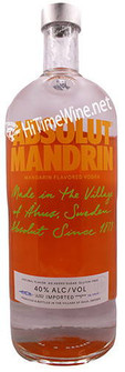 PICTURE OF ABSOLUT MANDRIN FLAVORED VODKA 1.75 LITER