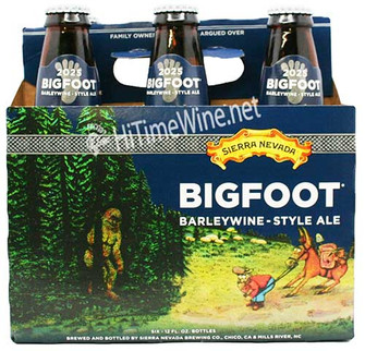 Picture of SIERRA NEVADA BIGFOOT 2025 BARLEYWINE 9.6% ABV 6 PACK 12oz BOTTLES