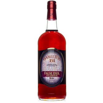 Picture of HAMILTON FALSE IDOL FULL STRENGTH 151 1L 75.5% ABV MINISTRY OF RUM