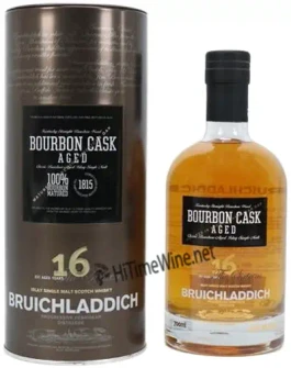 Picture of BRUICHLADDICH 16YR BOURBON CASK AGED 46% 700ML ISLAY SINGLE MALT SCOTCH WHISKY