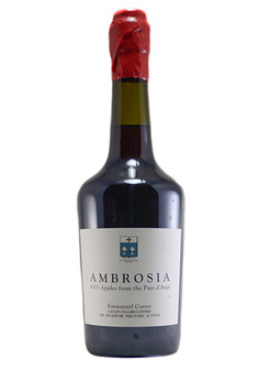 CAMUT AMBROSIA 17% POMMEAU 750ML 100% APPLES; Calvados, France