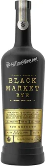 Picture of BLACK MARKET RYE WHISKEY 3YR 45% 750ML BOTTLED IN THE GOLDEN STATE; DISTILLED IN KENTUCKY