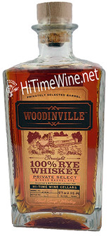 PICTURE OF WOODINVILLE SINGLE BARREL RYE WHISKEY 57.5% 750 MILLILITER BOTTLE, PRIVATE SELECT HI TIME BARREL