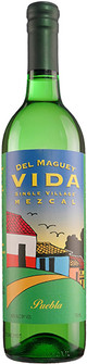 DEL MAGUEY VIDA PUEBLA MEZCAL 80 750 SINGLE VILLAGE MEZCAL