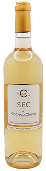 Picture of CHATEAU CLOSIOT C DE SEC 2020 BORDEAUX BLANC GUFFENS HEYNEN 750ml