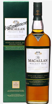 Picture of MACALLAN SELECT OAK 40% 1LT HIGHLAND SINGLE MALT SCOTCH WHISKY; 1824 SERIES
