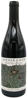 Picture of SANDAR AND HEM 2021 PINOT NOIR "DEERHART" SANTA CRUZ MOUNTAINS 750mL