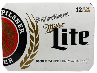 Picture of MILLER LITE 12 PACK 12oz CANS