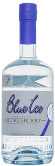 Picture of BLUE ICE HUCKLEBERRY VODKA 750