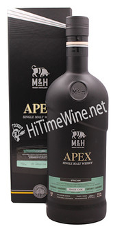 M&H APEX FORTIFIED RED WINE CASK WHISKY 700ML ISRAEL SINGLE MALT
