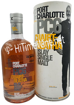 picture of BRUICHLADDICH PC6 CUAIRT-BEATHA 61.6% 750ML PORT CHARLOTTE (SPECIAL ORDER 1 WEEK) ISLAY SINGLE MALT SCOTCH WHISKY