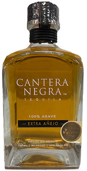 Picture of CANTERA NEGRA EXTRA ANEJO TEQUILA 750ml NOM-1554