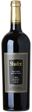 SHAFER 2019 CABERNET SAUVIGNON "ONE POINT FIVE" STAGS LEAP DISTRICT 750mL