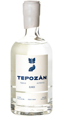 TEPOZAN BLANCO TEQUILA 750ML 100% AGAVE NOM-1584