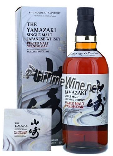 SUNTORY YAMAZAKI PEATED MALT SPANISH OAK 43% SINGLE MALT JAPANESE