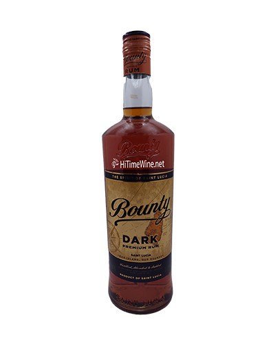 BOUNTY PREMIUM DARK RUM 43% 1LT THE SPIRIT OF SAINT LUCIA