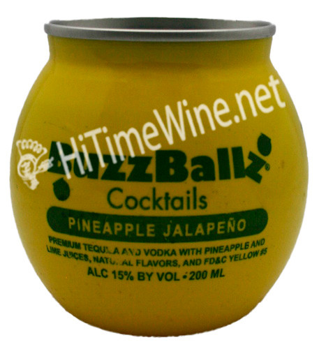 PICTURE OF BUZZBALLZ 200 MILLILITER PINEAPPLE JALAPENO