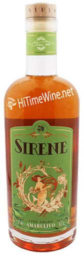 Picture of SIRENE VINO AMARO 750ml AMARULIVO 34 PROOF
