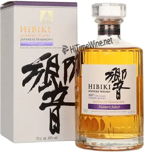 Picture of HIBIKI MASTER SELECT WHISKY 100TH ANNIVERSARY 43% SUNTORY HARMONY JAPANESE WHISKY