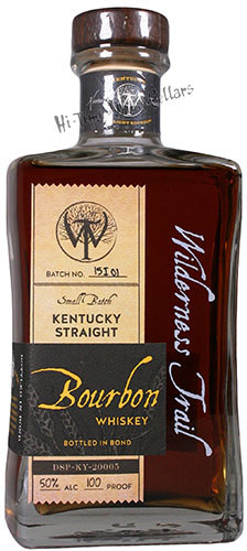 Picture of WILDERNESS TRAIL SMALL BATCH  750 BATCH-16F03 BOTTLED IN BOND CORN,RYE&MALTED BARLEY