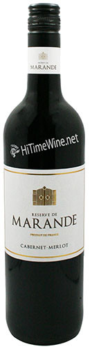 Picture of RESERVE DE MARANDES 2022 CABERNET MERLOT PAYS D'OC 750ml