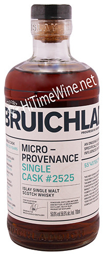 PICTURE OF BRUICHLADDICH MICRO PROVENANCE CASK #2525; 56.6%; ISLAY SINGLE MALT SCOTCH WHISKY