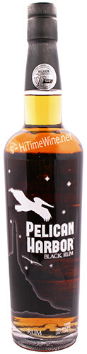 Picture of PELICAN HARBOR BLACK RUM 750ML 80 PROOF