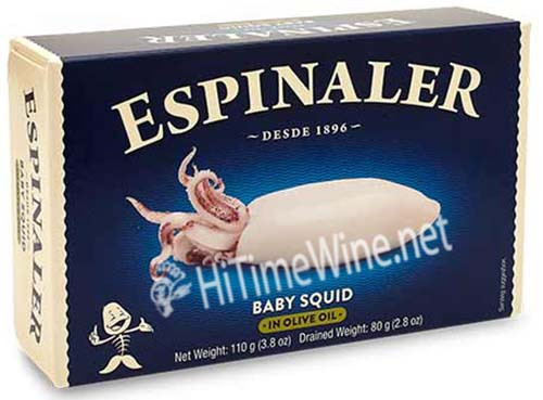 Picture of JOSE GOURMET ESPINALER BABY SQUID IN OLIVE OIL