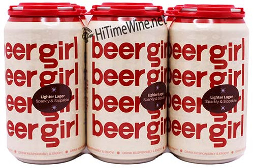 Picture of BEER GIRL LAGER 6 PACK 12oz CANS