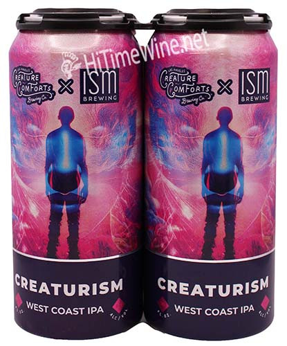 Picture of CRETURE COMFORTS BREWING CO & ISM BREWING COMPANY WEST COAST IPA COLLABORATION 6.8% ABV 4 PACK 16oz CANS