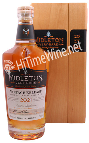 PICTURE OF MIDLETON VERY RARE 2021; 700 MILLILITER BOTTLE; IRISH WHISKY
