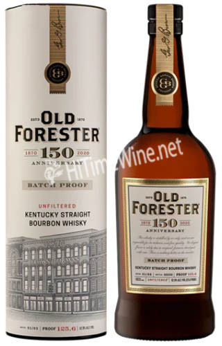 Picture of OLD FORESTER 150TH ANNIVERSARY 750ML KENTUCKY STRAIGHT BOURBON WHISKEY