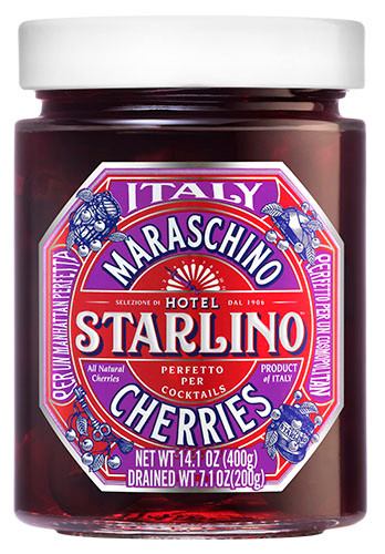 Picture of HOTEL STARLINO MARASCHINO CHERRIES 400G 14.1OZ