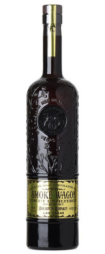 Picture of SMOKE WAGON UNCUT UNFILTERED 750ML 57% 114PF STRAIGHT BOURBON WHISKEY LAS VEGAS 1bt limit; B-149