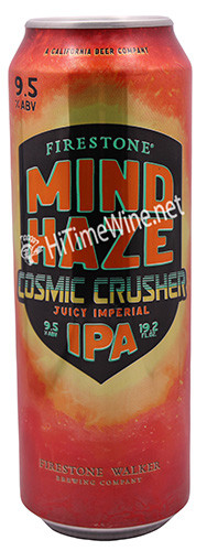 FIRESTONE WALKER BREWING COMPANY, MIND HAZE COSMIC CRUSHER JUICY