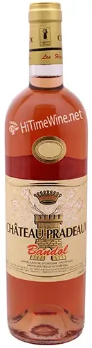 Picture of CHATEAU PRADEAUX BANDOL ROSE 750ml