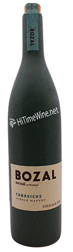 PICTURE OF BOZAL MEZCAL ARTESANAL TOBASICHE SINGLE MAGUEY; 47%; 200 MILLILITER BOTTLE; NOM-O472X